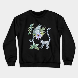 lemur Madagascar animal Crewneck Sweatshirt